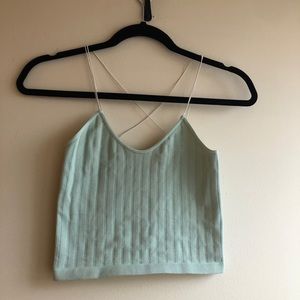 Mint Green crop top